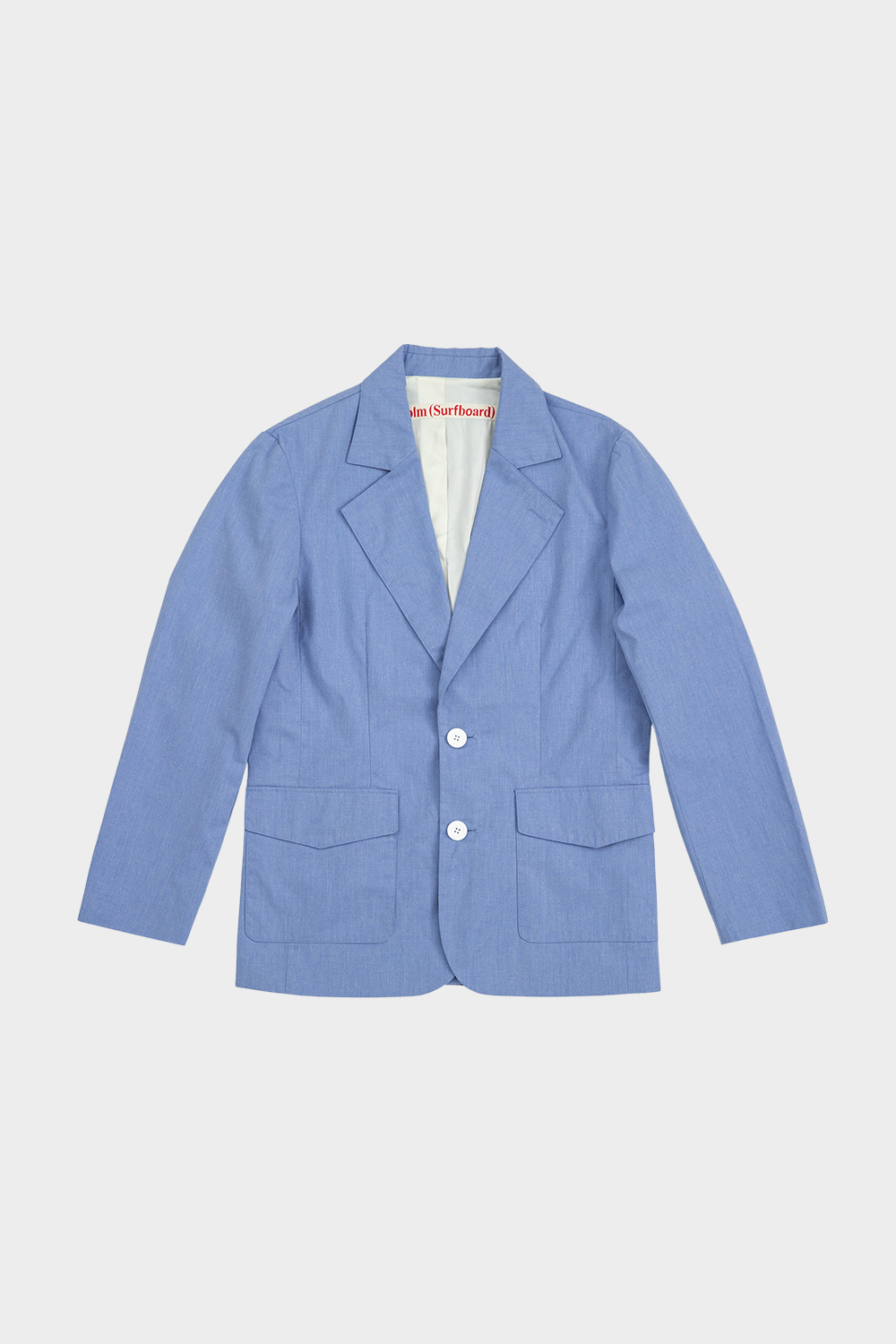 Deconstructed suit jacket_Blue